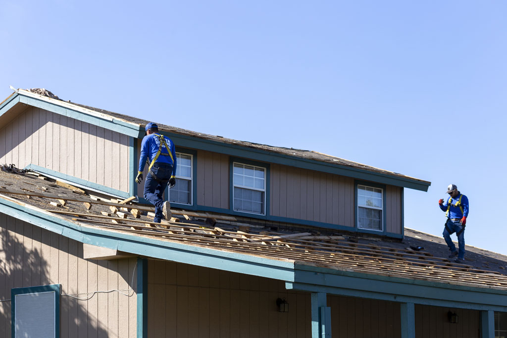 Residential roof replacement metal roofing Adkins TX 10
